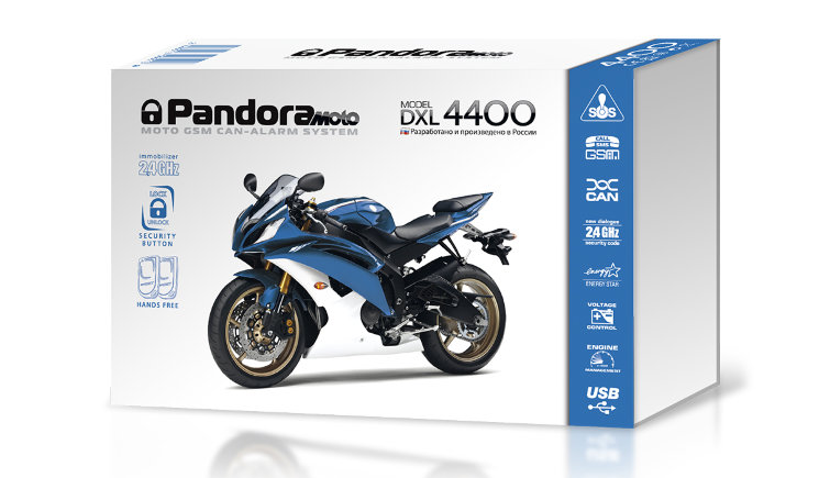 Мотосигнализация Pandora DXL 4400 Moto