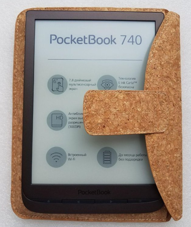 Чехол пробка для PocketBook IQ 701, PocketBook 740
