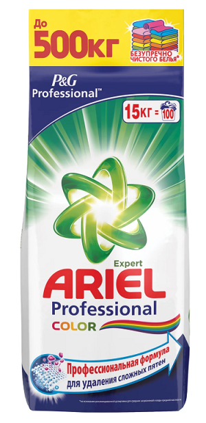 Купить Стиральный порошок-автомат 15 кг, ARIEL (Ариэль) Color Expert по ...