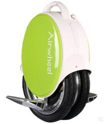 Двухколесное моноколесо Airwheel Q5 170WH (бело-зеленый)