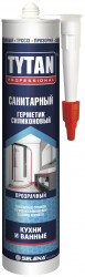 Герметик силиконовый санитарный прозрачный 280 МЛ "TYTAN PROFESSIONAL"