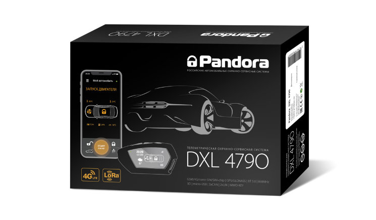 Автосигнализация Pandora DXL 4790 LoRa